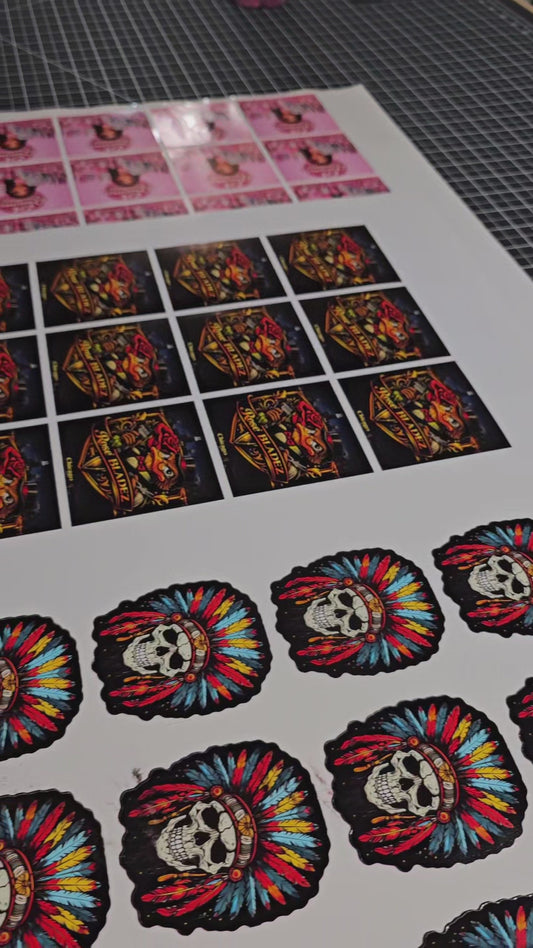 Custom Gloss Die Cut Stickers